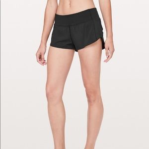 Lululemon Speed Short - Black - Size 4